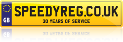 Personalised Numbers at SpeedyReg